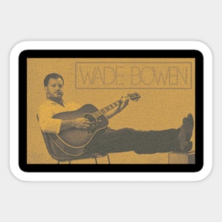 Bowen Sit on Chair - 90s Poster Sticker